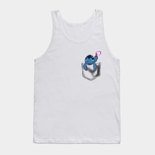 Cute pocket Stitch 2 Tank Top